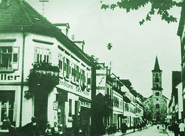 Bahnhofstraße 1920.